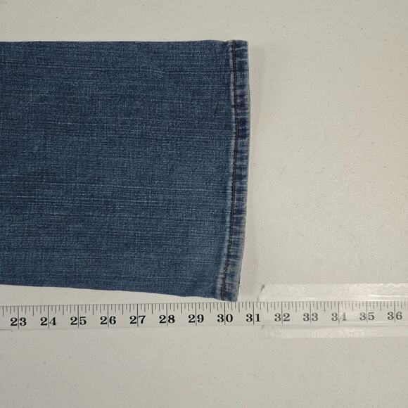 Levi's 515 bootcut jeans blue denim womens size 6m light wash 5101 - Picture 7 of 12